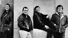 The Hilliard Ensemble 1991: L-R Gordon Jones, John Potter, Rogers Covey-Crump and David James