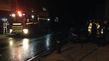 Car rescue in Hull