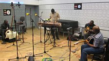 Ballake Sissoko Quartet in session for World on 3