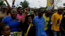 Mourning and celebrating Mandela in Soweto