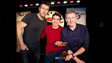 Rhod Gilbert, Patrick Kielty and Steve Bugeja