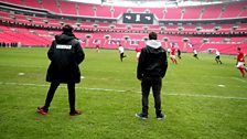 Gaffa Grimmy & assistant coach Chris Stark