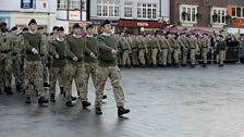 March in Salisbury's Market Square