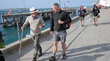 Aberdyfi quayside - near the start of the walk