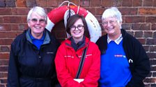 Felicity with Cath Turpin and Di Skillbeck