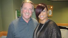 Gabrielle with Sir Terry Wogan