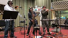 Soothsayers and Cornell Campbell in session for World on 3