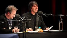 Robin Ince and Brian Cox