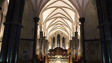 The interior of Temple Church