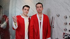 Chris & Grimmy post Innuendo Bingo: The Shower Edition