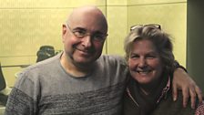 Sandi Toksvig and Rob Cowan