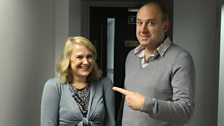 Tim Vine and Sarah Walker