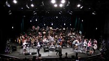 The ̳ Concert Orchestra rehearsing the Christmas show