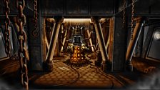 Production artwork from Asylum of the Daleks
