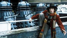 A publicity shot for the Fourth Doctor’s first season.