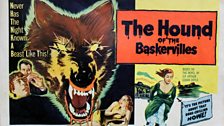 Hammer films poster for The Hound of the Baskervilles