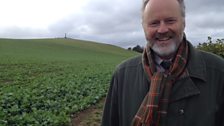 Lord Joicey at Flodden Hill