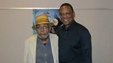 Alvin Hall and Amiri Baraka