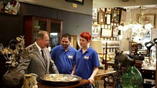 David Filming for Bargain Hunt Australia