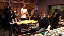 You Me At Six in session for Zane