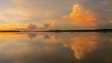 Clouds above the Pantanal