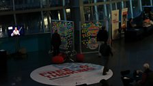 The foyer at Sage during the Free Thinking festival