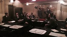 Cabinet meeting at the Churchill War Rooms