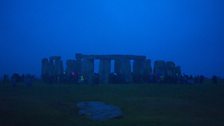 The Stone Circle looms in the distance