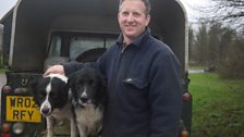 It's business as usual for sheep Farmer Hugh Morrison