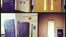 A selection of doors, through which our applicants have entered to audition