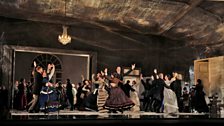 A scene from Act II of Tchaikovsky's "Eugene Onegin."