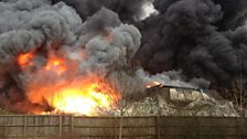 The Warehouse Fire in Newport Pagnell