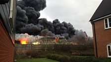 The Warehouse Fire in Newport Pagnell