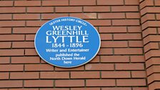 Wesley Greenhill Lyttle's Plaque at 85 Main Street, Bangor