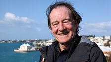 Close up of David Hayman in Bermuda