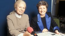 Sue Lawley and HRH Duchess of Kent, in 1989.