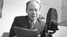 Actor and compere Roy Plomley in 1942. Plomley was the creator of Desert Island Discs.