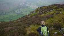 Above Llangynog   