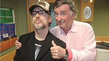 Sir Terry with pop icon Boy George.