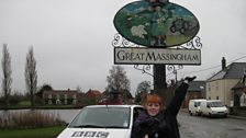 After a wrong solution and not finding clue three in West Raynham, it was off to Great Massingham