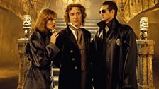 The Eighth Doctor (centre)…