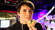 Dan tames the doughnut.