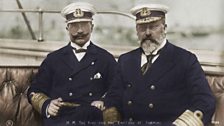 Edward VII + Wilhelm II
