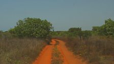 Main road through the Kimberley towards the town of Broome