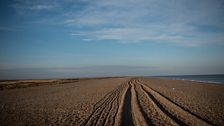 The shingle spit of Blakeney