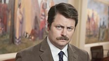 Ron Swanson played by Nick Offerman