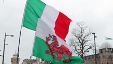 Banner Yr Eidal a Cymru