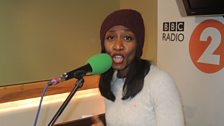 Beverley Knight in session for Sir Terry Wogan