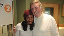 Beverley Knight with Sir Terry Wogan