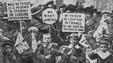 Scarcity of housing, high rents and the squalid conditions of the existing housing, led to mass rent strikes in Glasgow.